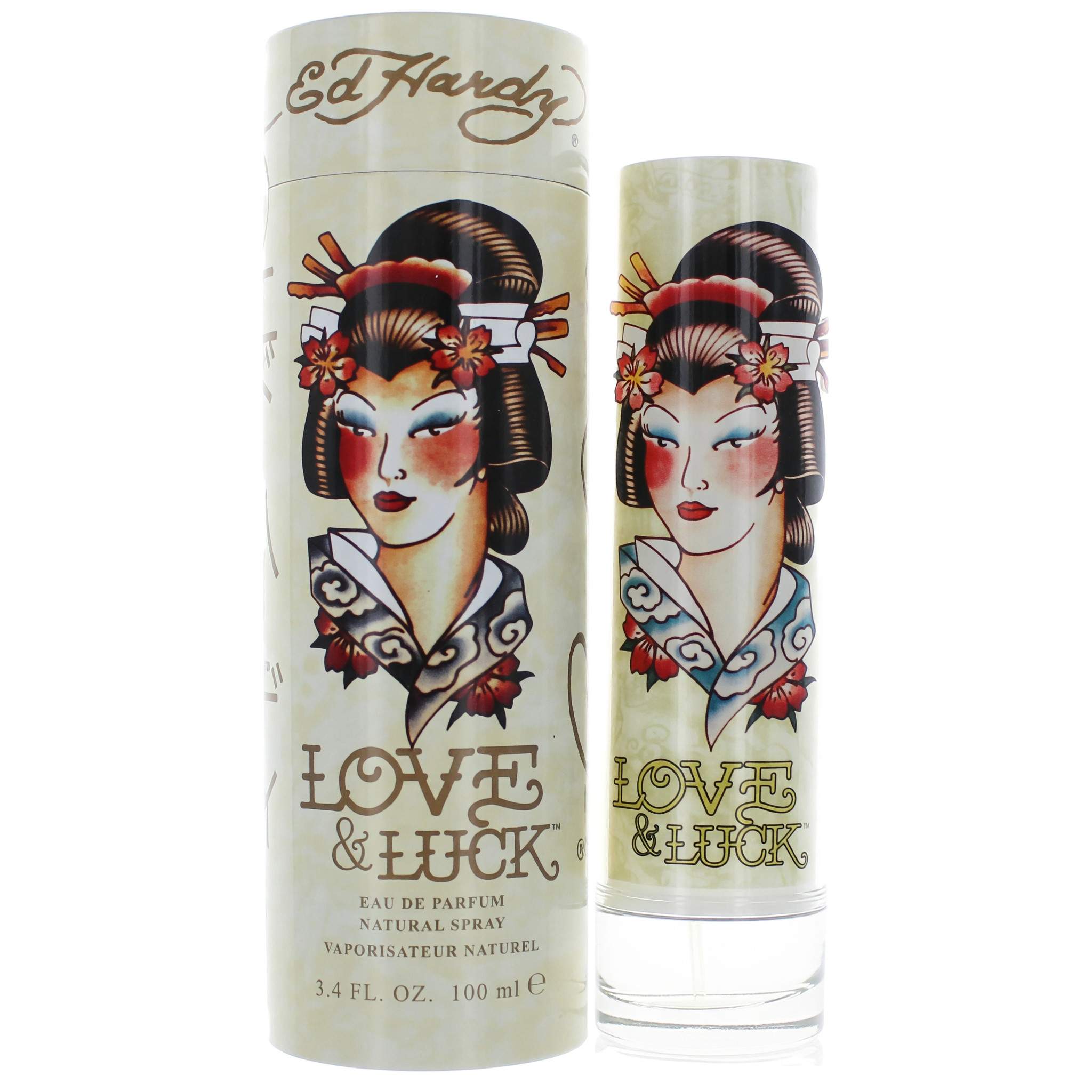 Ed Hardy Love & Luck by Christian Audigier, 3.4 oz EDP Spray for Women