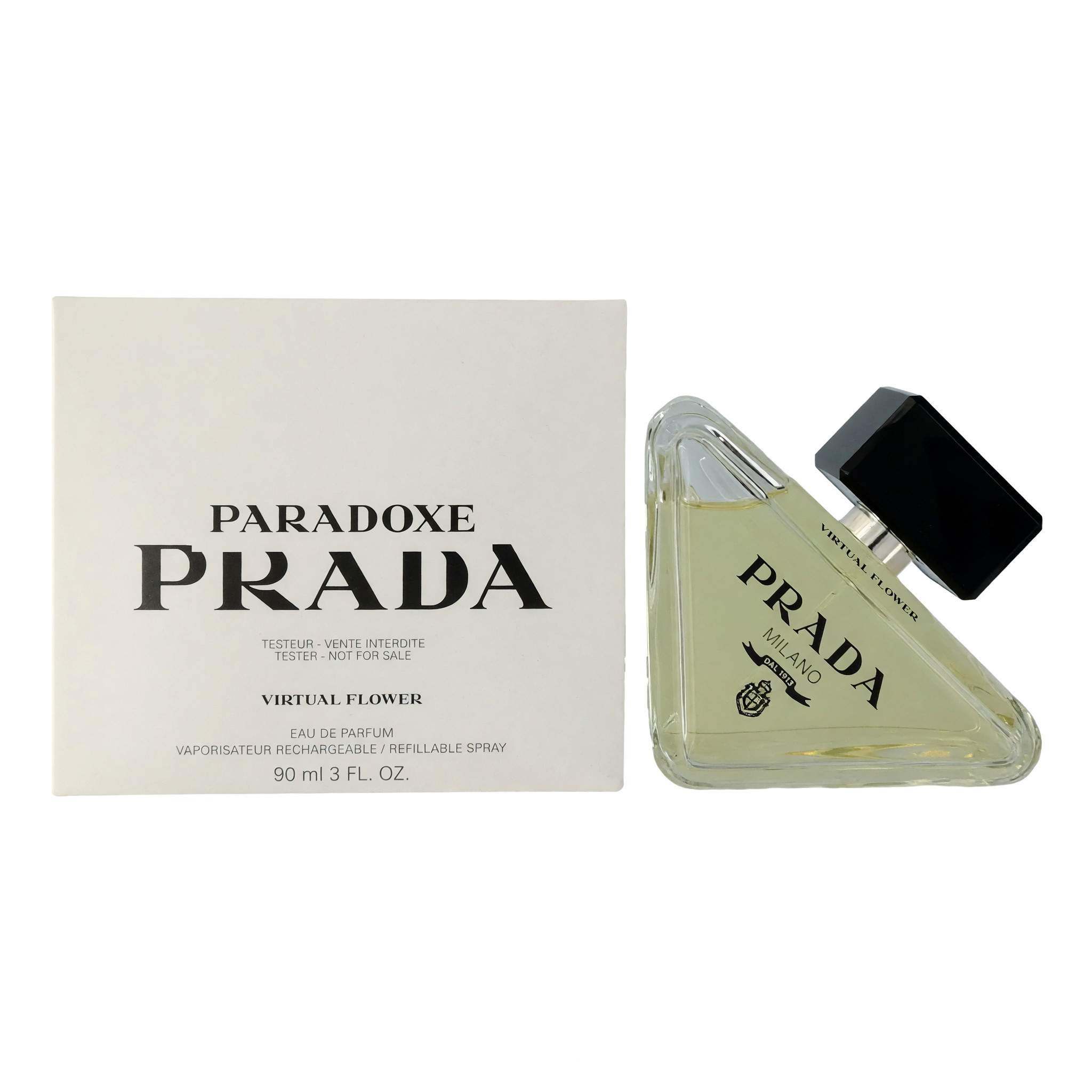 Prada Paradoxe Virtual Flower by Parada, 3oz EDP Spray women TESTER