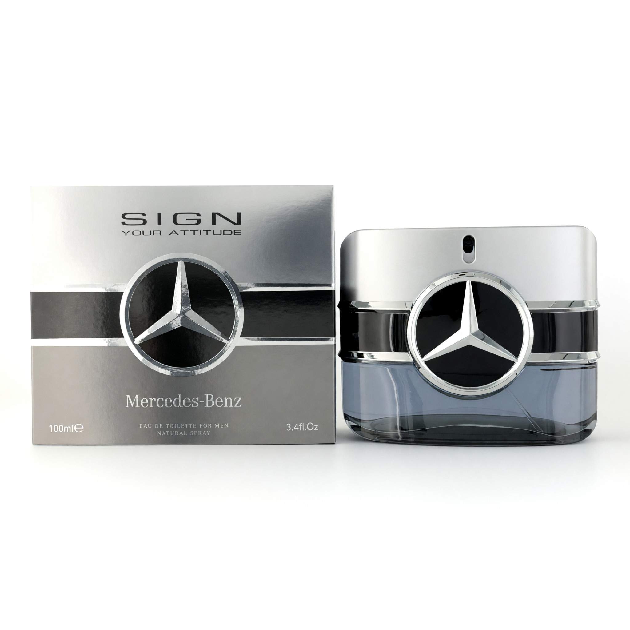 Mercedes Benz Sign Your Attitude by Mercedes Benz, 3.4oz EDT Spray men