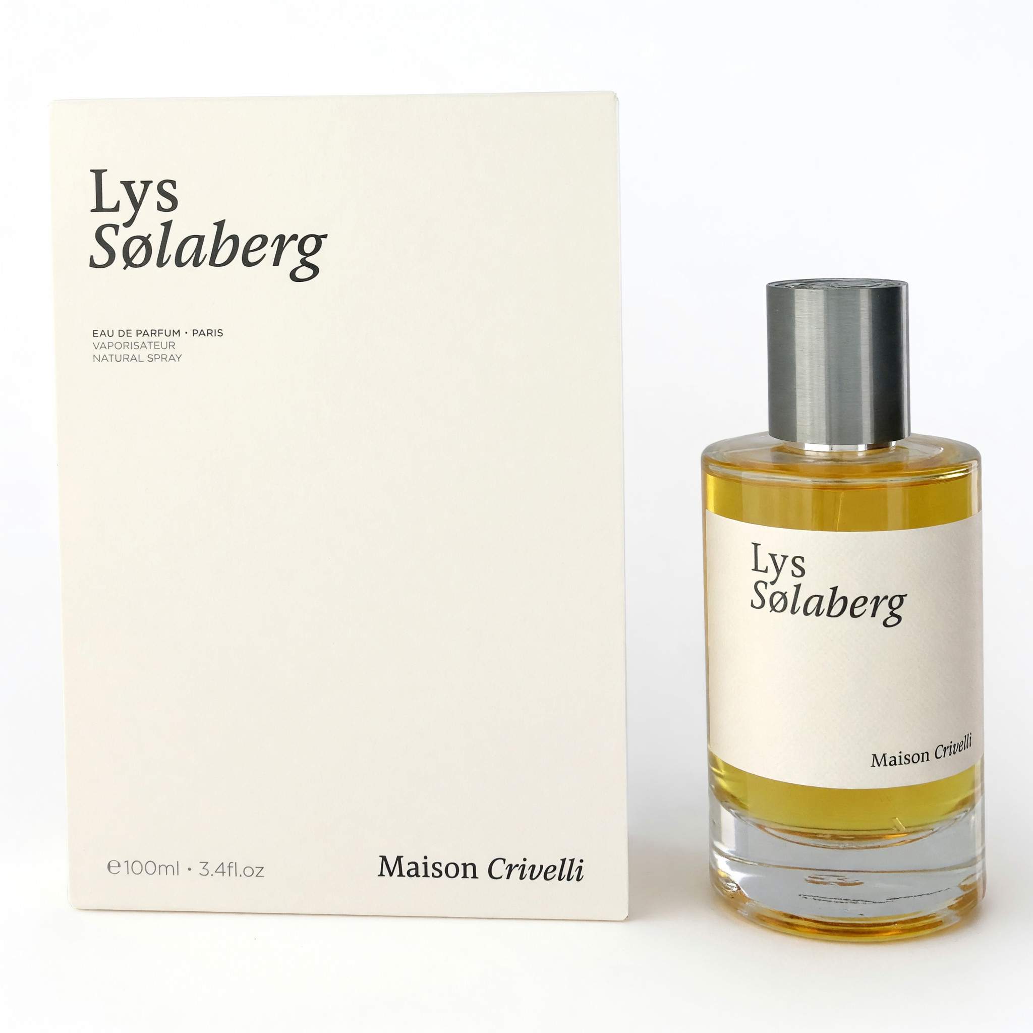 Lys Solaberg by Maison Crivelli, 3.4 oz EDP Spray for Unisex