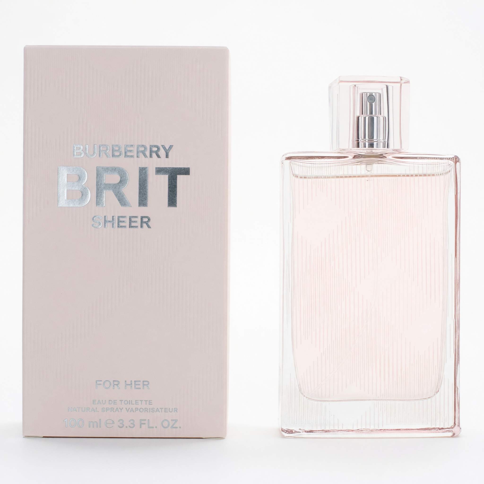 Brit Sheer by Burberry, 3.3 oz EDT Spray for Women