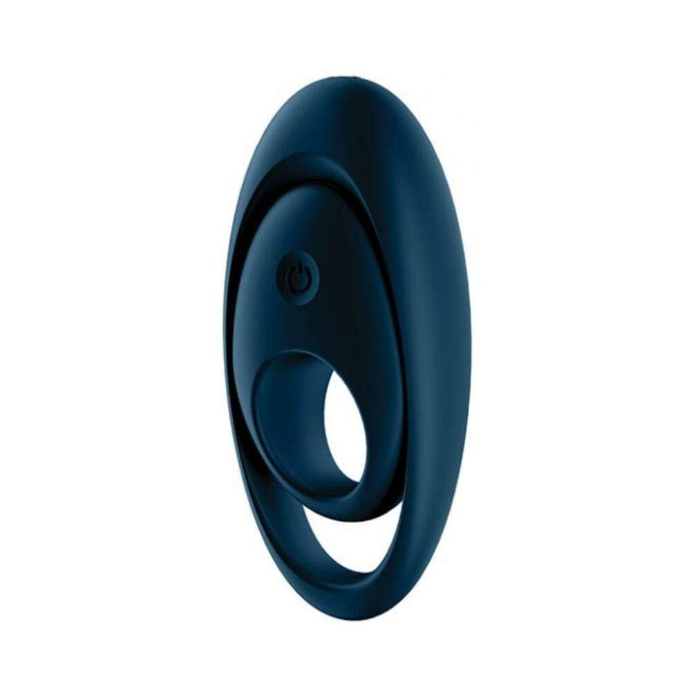 Satisfyer Glorious Duo Ring Vibrator - Dark Blue