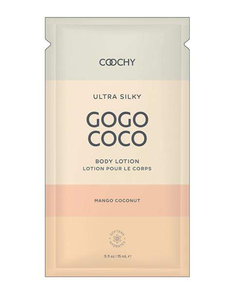 Coochy Ultra Silky Body Lotion Foil - .35 Oz Mango Coconut