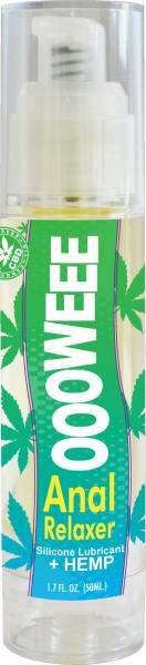 Oooweee Anal Relaxing Silicone Lubricant W/hemp Seed Oil 1.7oz