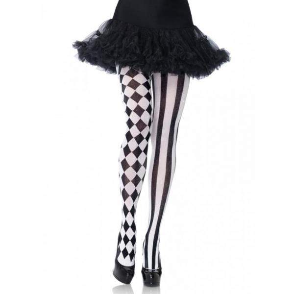Harlequin Hose Os Blk/wht