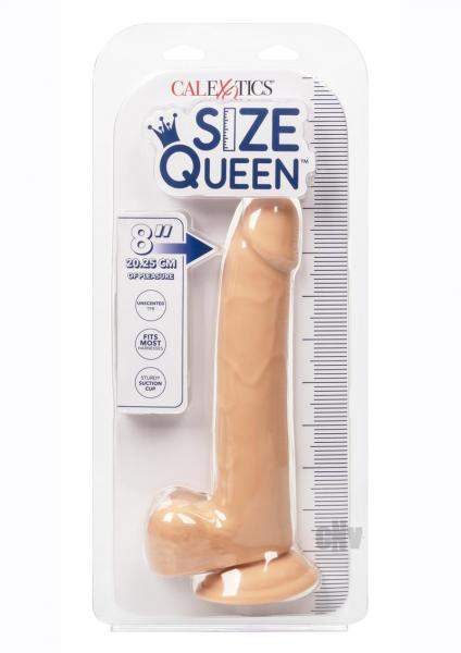 Size Queen 8" Dildo - Ivory