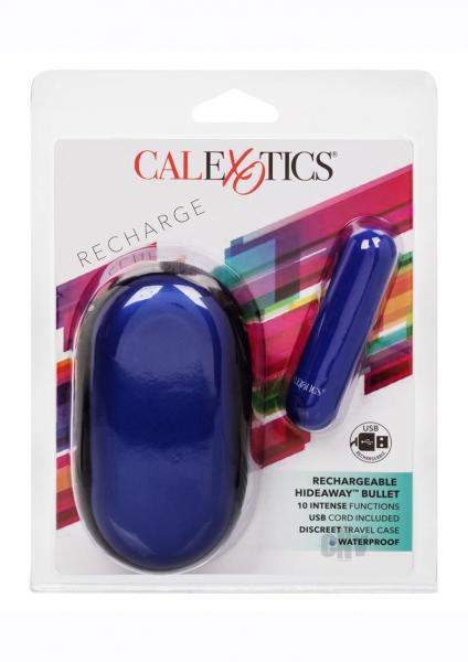Rechargeable Hideaway Bullet Blue