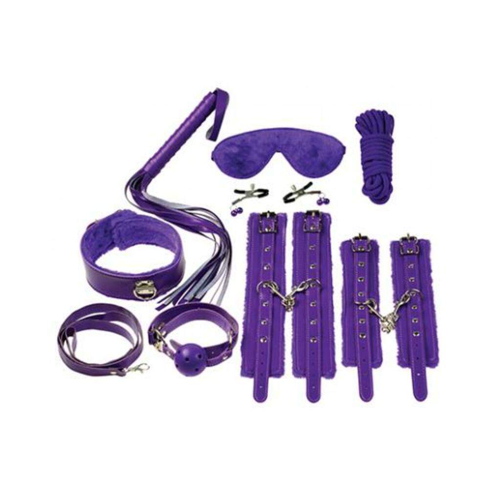 Everything Bondage 12 Piece Kit - Purple