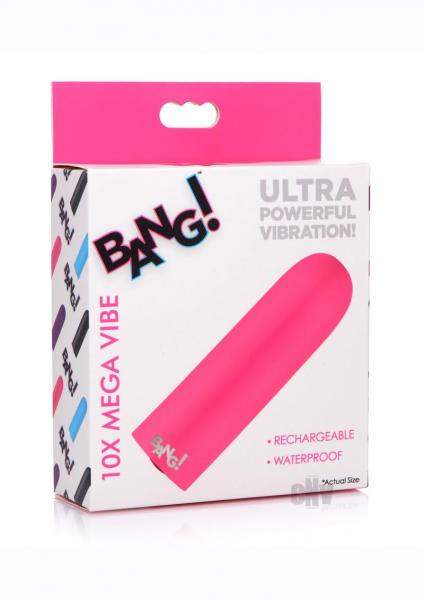 Bang 10x Recharge Vibe Bullet Pink