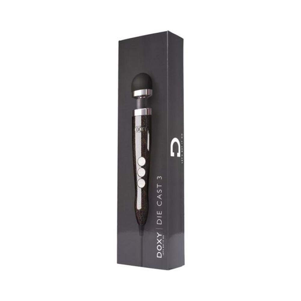Doxy Die Cast 3 Compact Wand Vibrator Disco Black