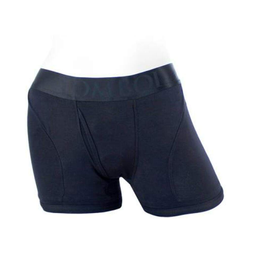 Spareparts Tomboii Rayon Boxer Briefs Harness Black Size Xs