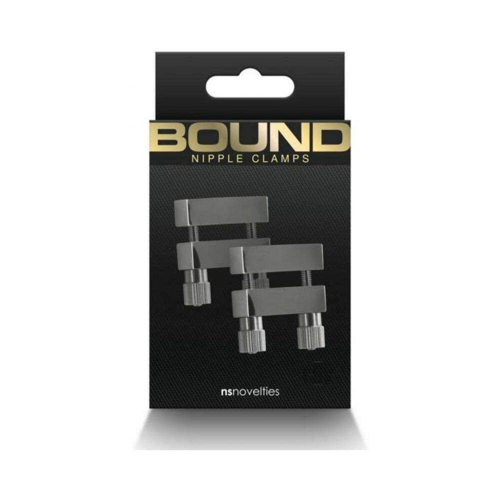 Bound Nipple Clamps V1 Gunmetal