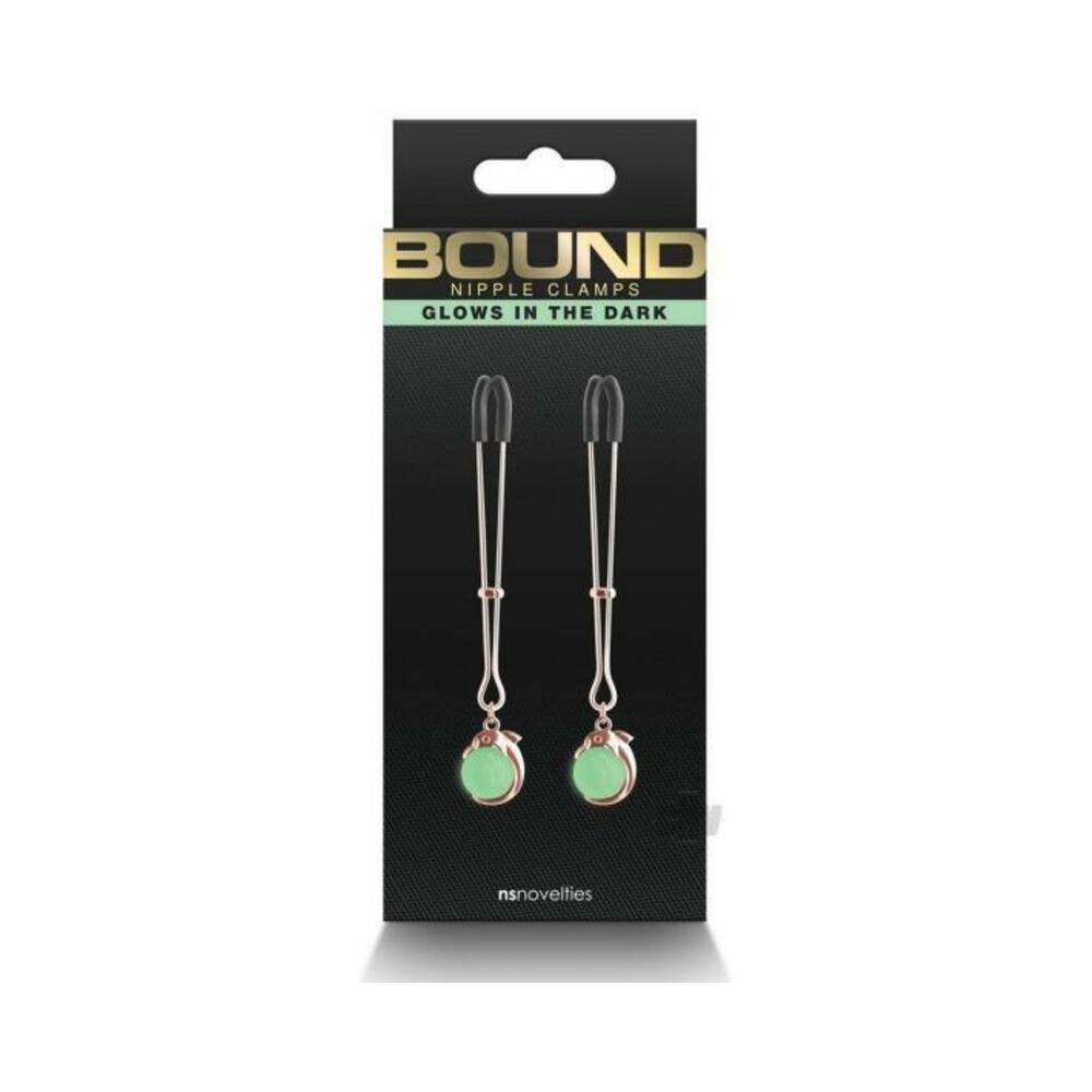 Bound Nipple Clamps G1 Rose Gold