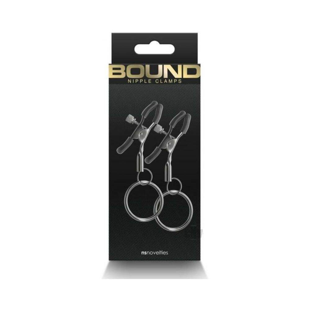Bound Nipple Clamps C2 Gunmetal