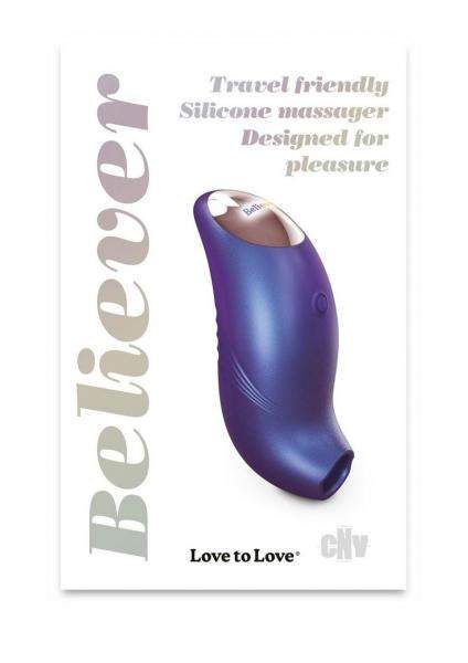 Love To Love Believer Iridescent Turquoise