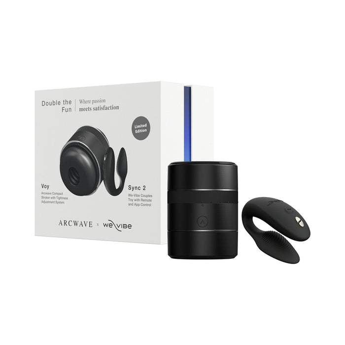 Arcwave x Womanizer Pleasure Pair - Ion + Premium 2 Black