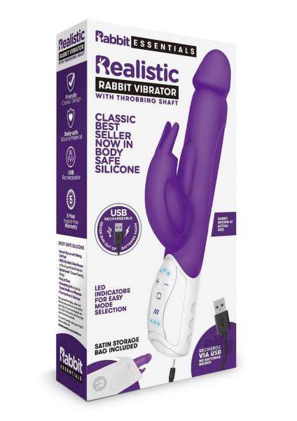 Re Recharge Realistic Rabbit Hot Pnk