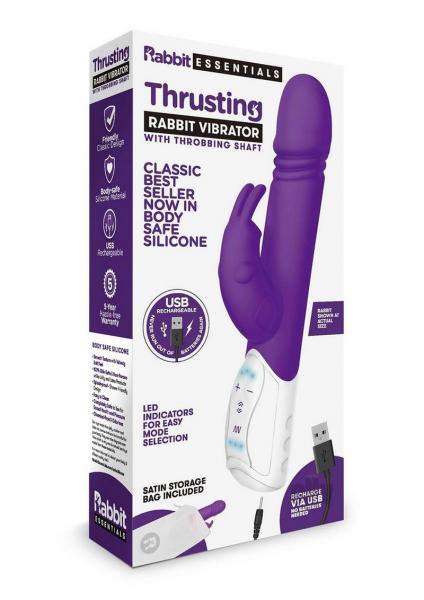 Re Recharge Thrust Rabbit Vibe Hot Pnk