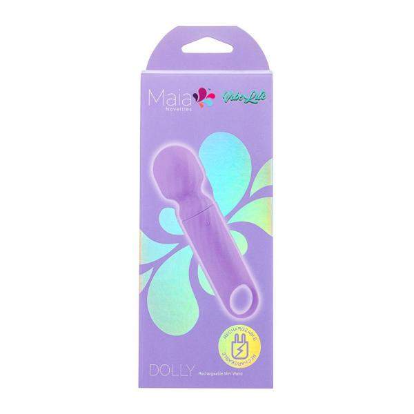 Dolly Blue Silicone Mini Wand Rechargeable