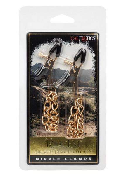Ride Em Premium Denim Coll Round Pasties