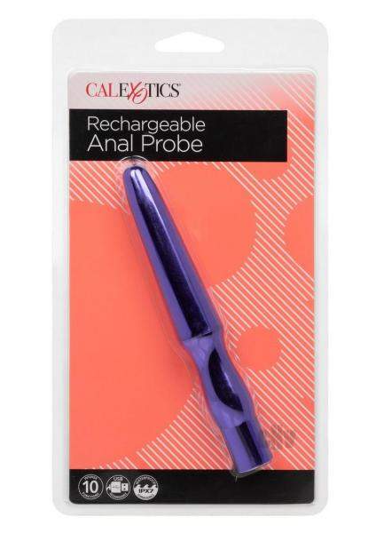 Rechargeable Anal Probe Silver