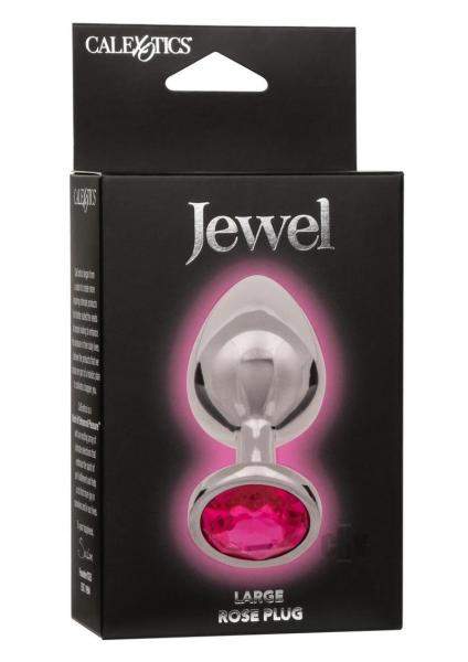 Jewel Small Rose Plug Pink