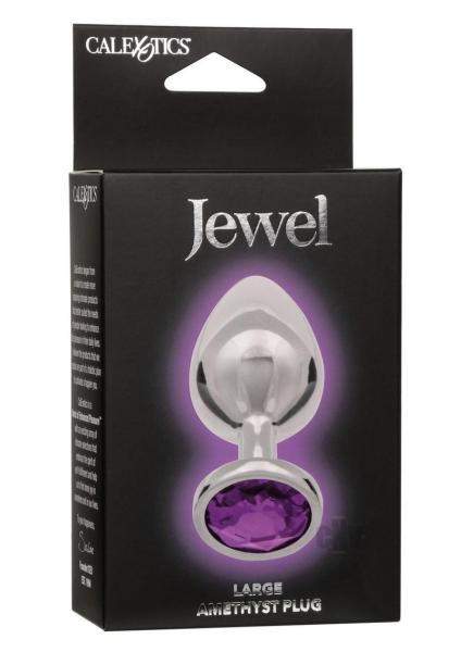 Jewel Small Amethyst Plug Purple