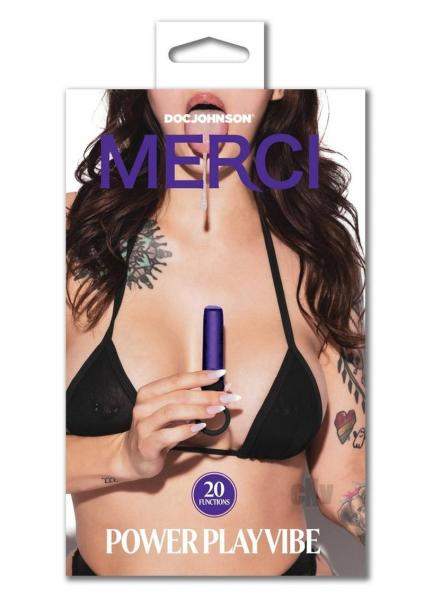 Merci Rechargeable Power Wand Black