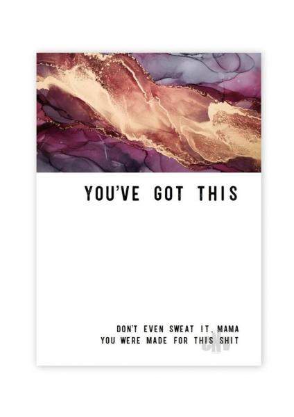Girl Power Greeting Card