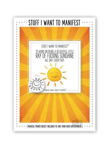 Manifest Greeting Card Bday