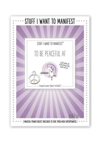 Manifest Greeting Card Girl Power