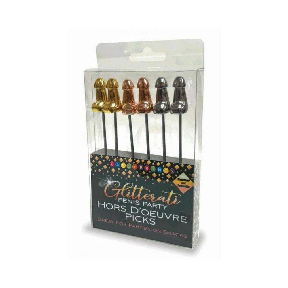 Cp Super Fun Penis Cocktail Markers 6pc