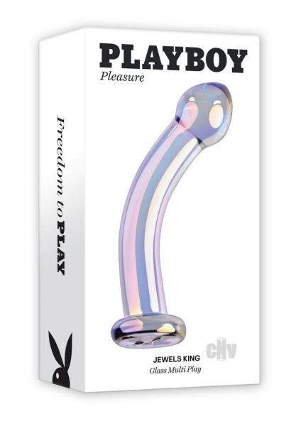 Playboy Hoppy Ending Rechargeable Silicone Thrusting Rabbit Vibrator Acai