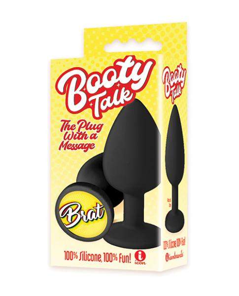 The 9's Booty Calls Neon Leaf Plug - Purple