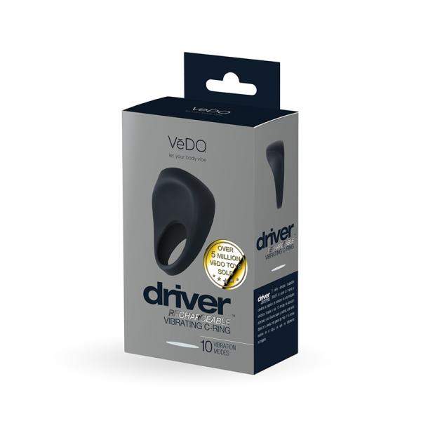 Vedo Rev Rechargeable C-ring Vibrating Purple