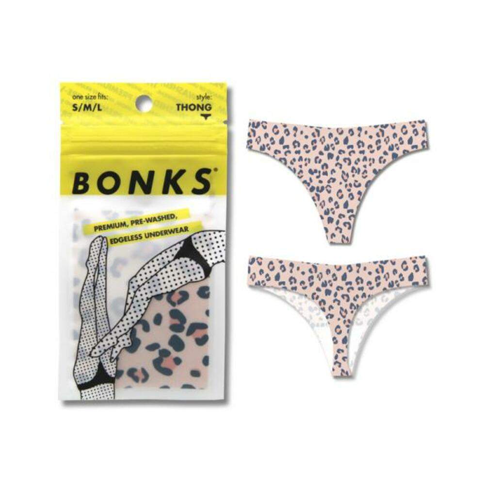 Bonks Black Magic Seamless Thong O/s
