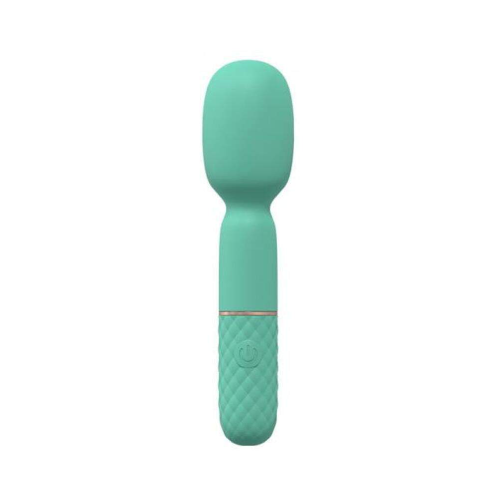 Loveline Bella 10 Speed Vibrating Mini-wand Silicone Rechargeable Waterproof Blue