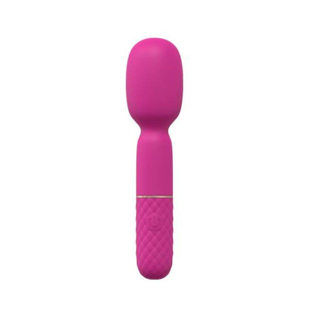 Loveline Bella 10 Speed Vibrating Mini-wand Silicone Rechargeable Waterproof Lavender