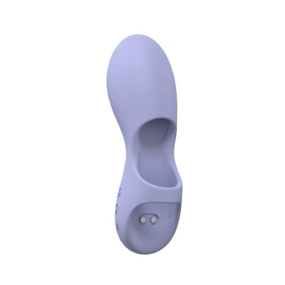 Loveline Joy 10 Speed Finger Vibe Silicone Rechargeable Waterproof Green