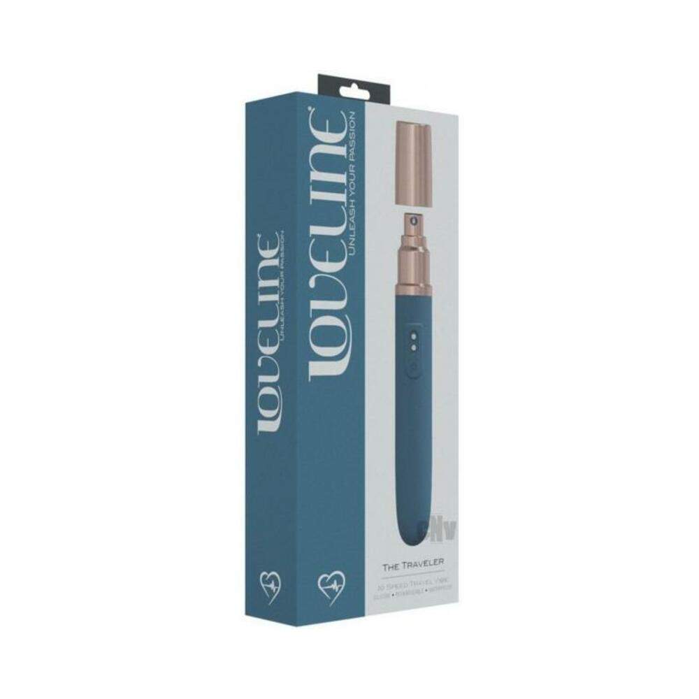 Loveline Obsession 10 Speed Dual Motor Vibe Sealed Silicone Rechargeable Submersible Lavender
