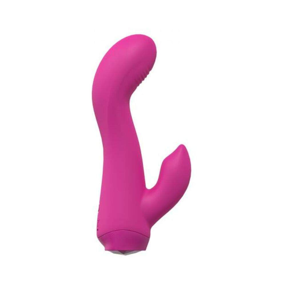 Loveline Jubilee 10 Speed Vibe Silicone Rechargeable Waterproof Pink
