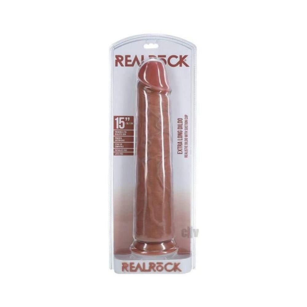 Realrock Xl Straight 15 Black