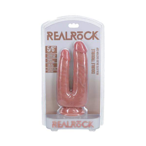 Realrock Extra Thick 10 In. Dildo Tan