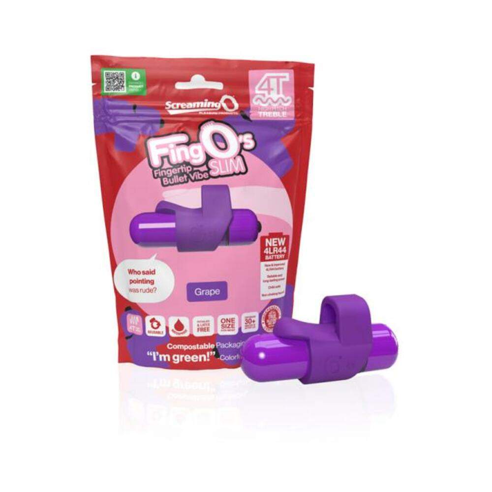 Screaming O 4t Fingo Slim Blueberry
