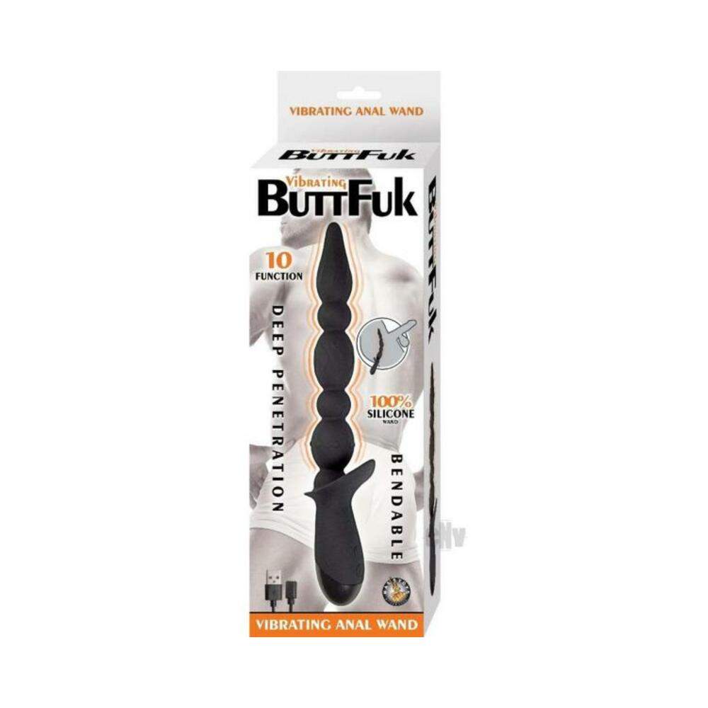 Ass-sation Remote Vibrating And Rotating Anal Plug Black