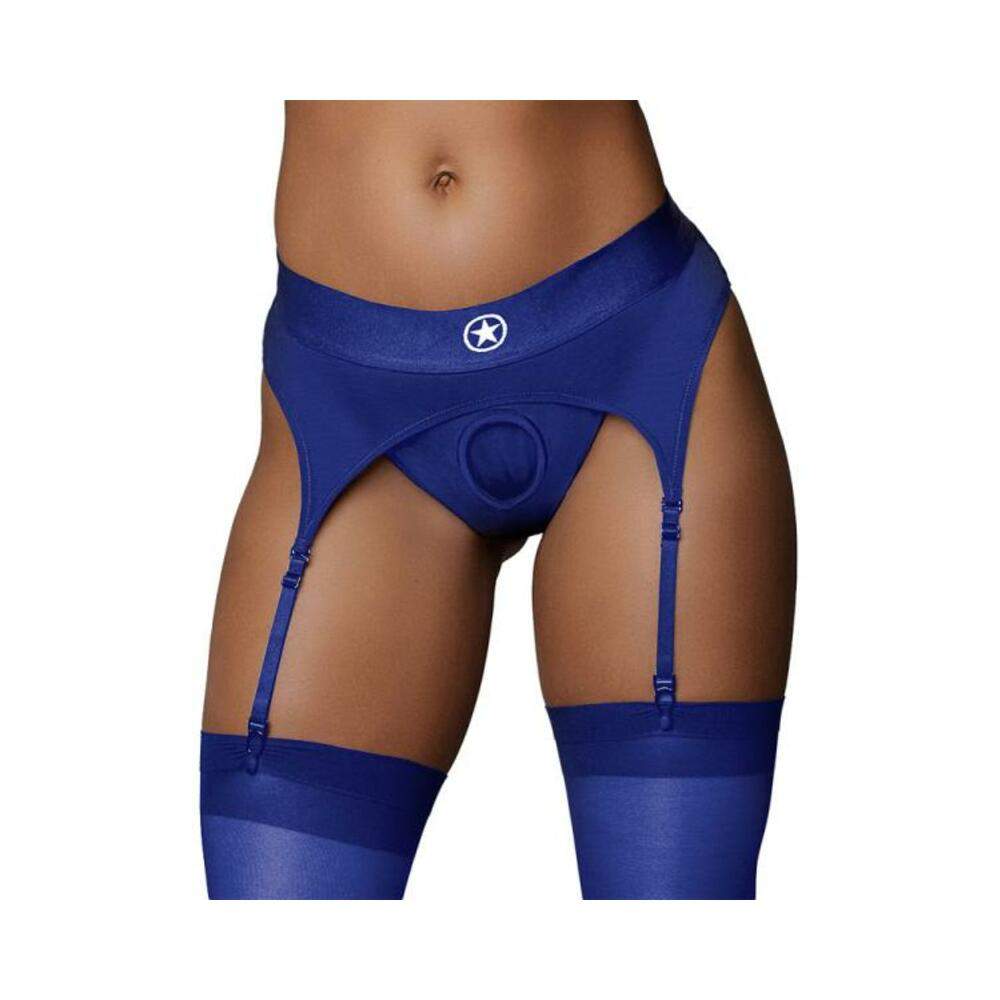 Ouch! Vibrating Strap-on Brief Pink M/l