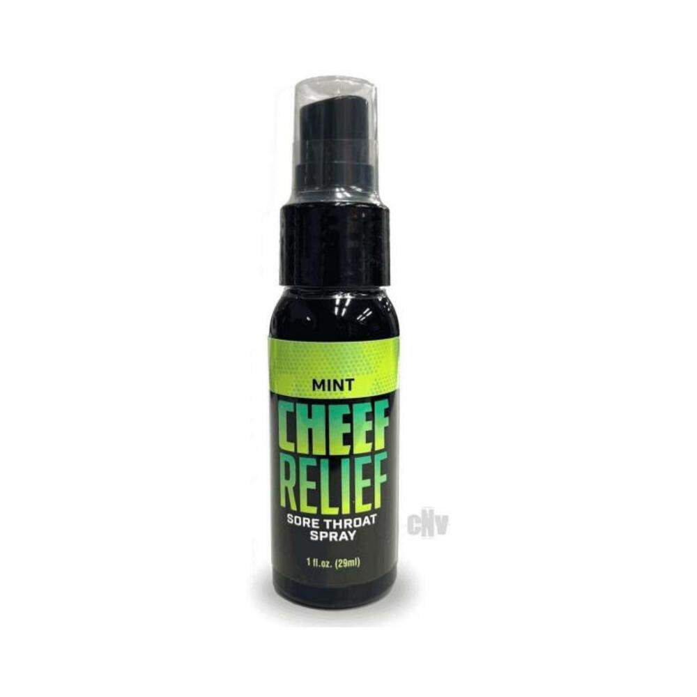 Cheef Relief Throat Spray Cherry 1 Oz.