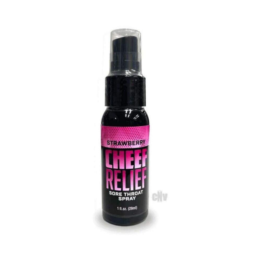 Cheef Relief Throat Spray Peach 1 Oz.