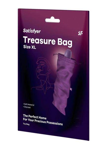 Satisfyer Treasure Bag Xl Black