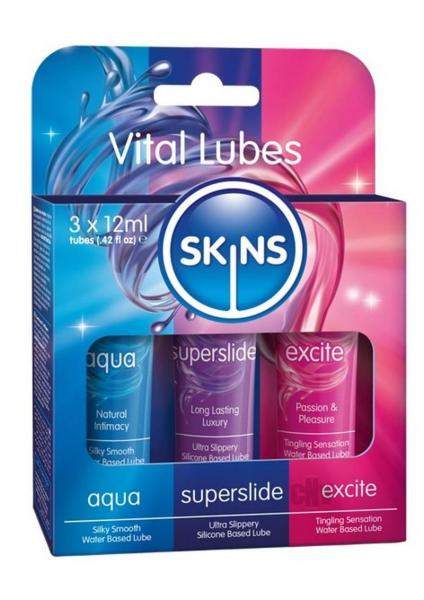 Skins Sampler Tube 12ml 6pk Asst